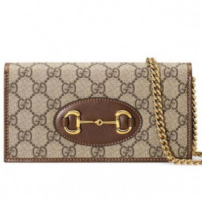 GUCCI HORSEBIT 1955 WALLET WITH CHAIN 621892 92TCG 8563 (21*19*2.5cm)