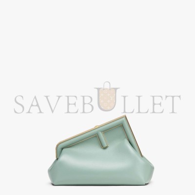 FENDI FIRST SMALL - MINT GREEN LEATHER BAG 8BP129ABVEF03HW (26*18*9.5cm)
