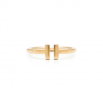 TIFFANY T WIRE RING IN 18K GOLD