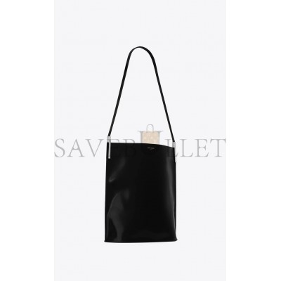 YSL SUZANNE RIGID SHOULDER BAG IN SHINY LEATHER 734320AABST1000 (29*28*10cm)